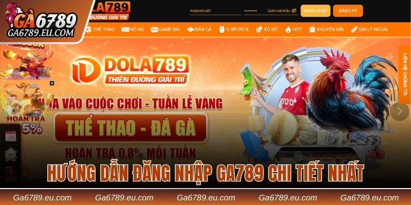 Hướng dẫn đăng nhập Ga789 chi tiết nhất